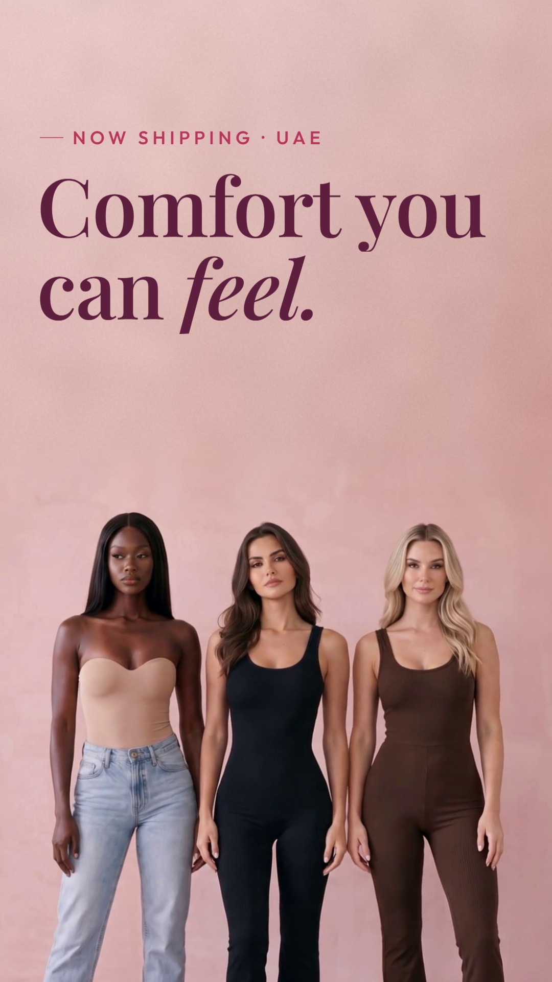 Poster for Comfort you can feel